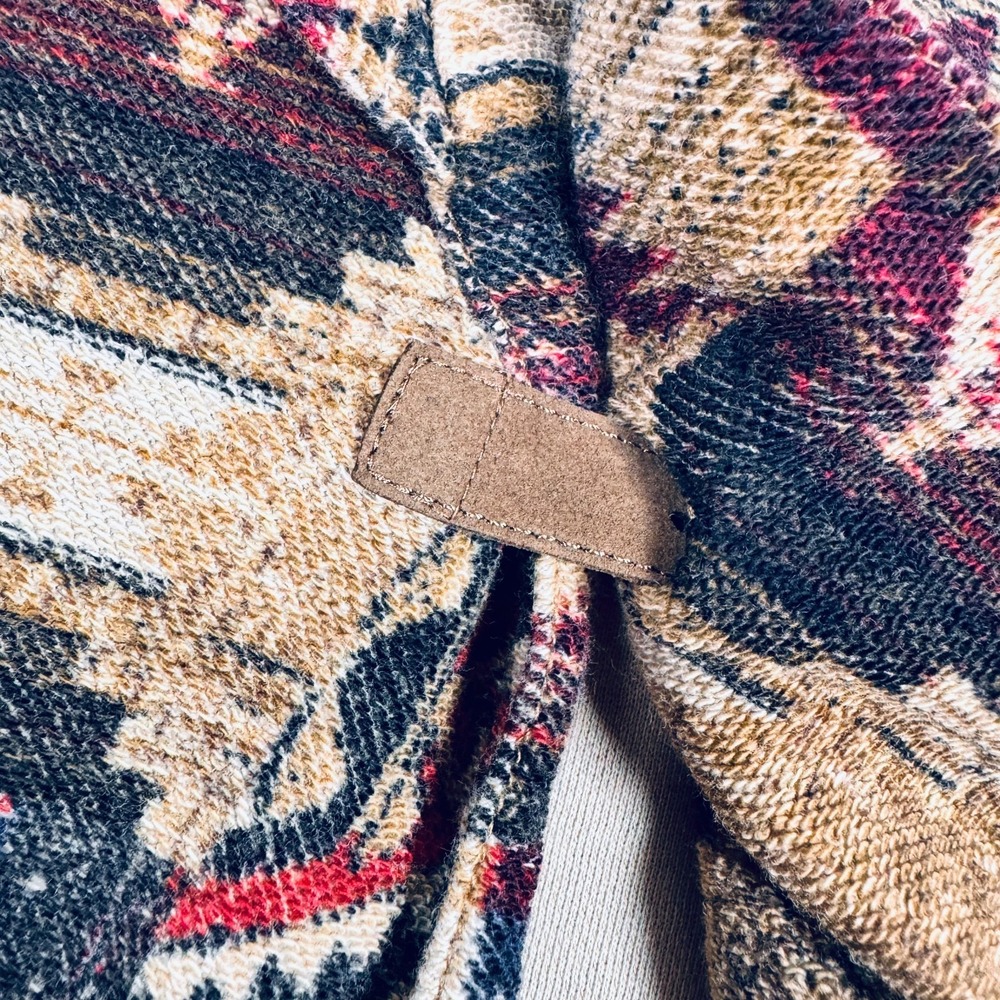 Lauren Jeans Co‎ Ralph Lauren Cardigan XL Brown Southwestern Aztec Tapestry - Picture 8 of 14